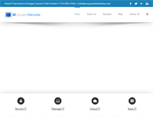 Tablet Screenshot of msquarednetworks.com